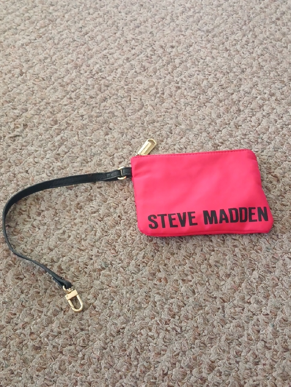 Steve Madden Nylon Wristlet Pouch